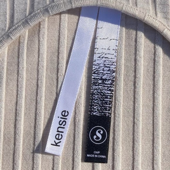 NWOT - Kensie Open Back Long Sleeve Bodysuit - Size Small - Picture 6 of 12